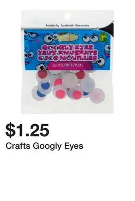 Dollarama Crafts Googly Eyes offer