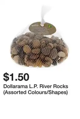 Dollarama Dollarama L.P. River Rocks (Assorted Colours/Shapes) offer