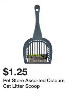 Dollarama Pet Store Assorted Colours Cat Litter Scoop offer