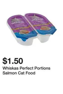 Dollarama Whiskas Perfect Portions Salmon Cat Food offer