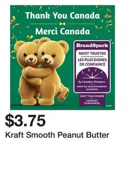 Dollarama Kraft Smooth Peanut Butter offer