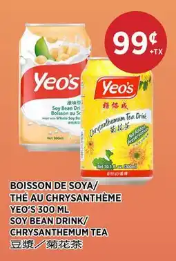 Kim Phat YEO'S SOY BEAN DRINK/ CHRYSANTHEMUM TEA offer