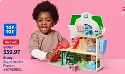 Walmart Bluey Supermarket Playset offer