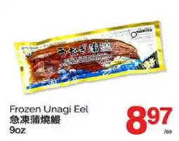 T&T Supermarket FROZEN UNAGI EEL 9oz offer