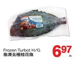 T&T Supermarket FROZEN TURBOT offer