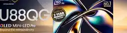 2001 Audio Video 55U88GQ Hisense 55 QLED Mini-LED Pro offer