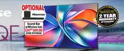 2001 Audio Video 43QD6QF Hisense 43 QD6QF offer