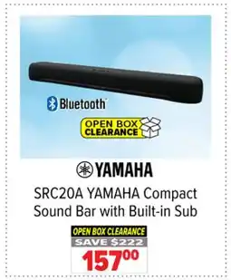 2001 Audio Video SRC20A YAMAHA Compact Sound Bar with Built-in offer