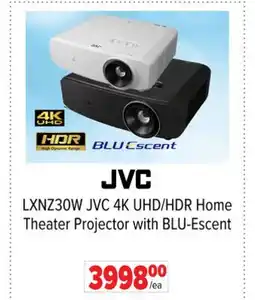 2001 Audio Video LXNZ30W JVC 4K UHD/HDR Home Theater Projector with BLU-Escent offer