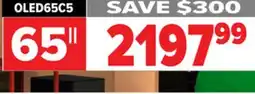 2001 Audio Video OLED65C5 LG 65 OLED evo AI C5 4K Smart TV 2025 offer