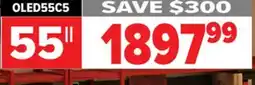 2001 Audio Video OLED55C5 LG 55 OLED evo AI C5 4K Smart TV 2025 offer