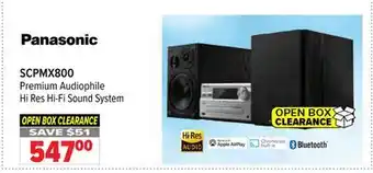 2001 Audio Video SCPMX800 Premium Audiophile Hi Res Hi-Fi Sound System offer