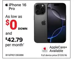 Visions Electronics iPhone 16 Pro offer