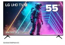 Visions Electronics LG 55 UA70000 4K Smart TV offer