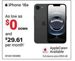 Visions Electronics iPhone 16e offer