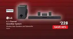 Visions Electronics 4.1-Channel Soundbar System offer
