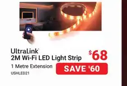 Visions Electronics UltraLink 2M Wi-Fi LED Light Strip offer