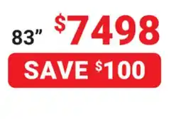 Visions Electronics SAMSUNG 83 OLED S95F OLED 4K SMART TV offer