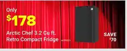 Visions Electronics Arctic Chef 3.2 Cu ft. Retro Compact Fridge offer