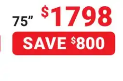 Visions Electronics LG 75 QNED91 SERIES 4K Smart TV offer
