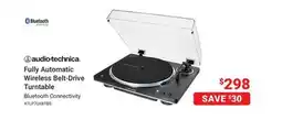Visions Electronics Audio-technica Fully Automatic Wireless Belt-Drive Turntable offer