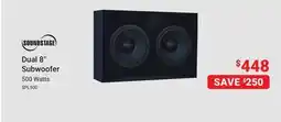 Visions Electronics Soundstage Dual 8 Subwoofer offer