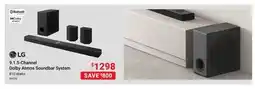 Visions Electronics LG 9.1.5-Channel Dolby Atmos Soundbar System offer
