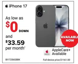 Visions Electronics iPhone 17 offer