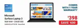 Visions Electronics Microsoft Surface Laptop 3 offer