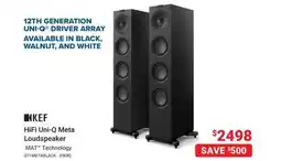 Visions Electronics HiFi Uni-Q Meta Loudspeaker offer