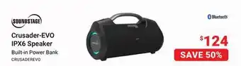 Visions Electronics Crusader-EVO IPX6 Speaker offer