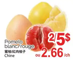 T&T Supermarket POMELO BLANC/ROUGE offer