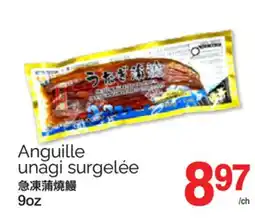 T&T Supermarket ANGUILLE UNAGI SURGELÉE, 9OZ offer