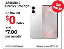 Visions Electronics Galaxy S25 Edge offer