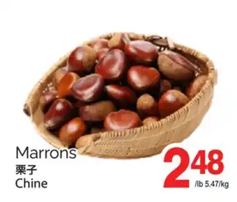 T&T Supermarket MARRONS offer