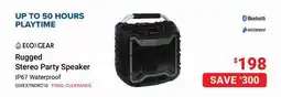 Visions Electronics Ecoxgear Rugged Stereo Party Speaker offer