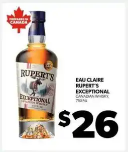 Real Canadian Liquorstore Eau Claire Rupert's Exceptional offer