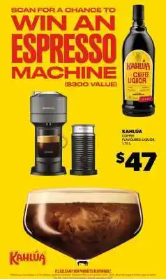 Real Canadian Liquorstore Kahlúa Coffee Flavoured Liquor offer