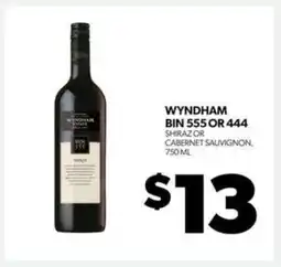 Real Canadian Liquorstore Wyndham Bin 555 or 444 offer