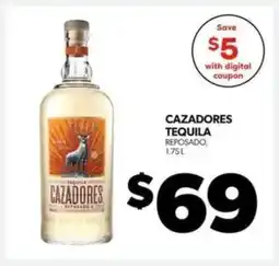 Real Canadian Liquorstore Cazadores Tequila offer
