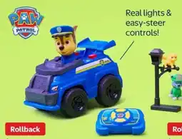 Walmart Paw patrol 10" rc action cruiser offer