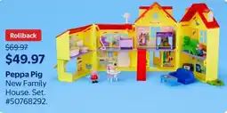 Walmart Peppa Pig New Family House offer