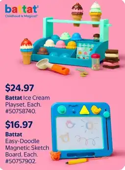Walmart Battat Easy-Doodle Magnetic Sketch Board offer