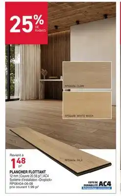 Matério PLANCHER FLOTTANT offer