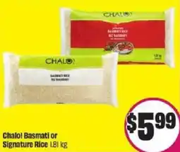 FreshCo Chalo! Basmati or Signature Rice offer