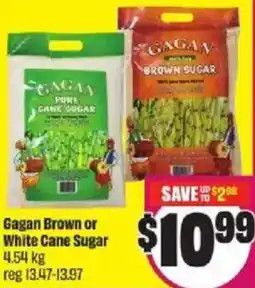 FreshCo Gagan Brown or White Cane Sugar offer