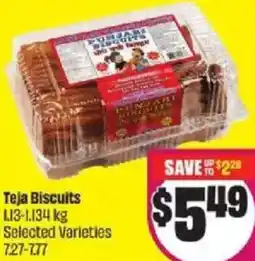 FreshCo Teja Biscuits offer