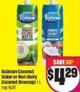 FreshCo Rubicon Coconut Water or Non-Dairy Coconut Beverage offer