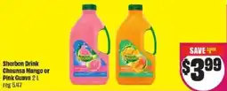 FreshCo Sherbon Drink Chaunsa Mango or Pink Guava offer