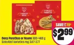 FreshCo Deep Parathas or Naans offer